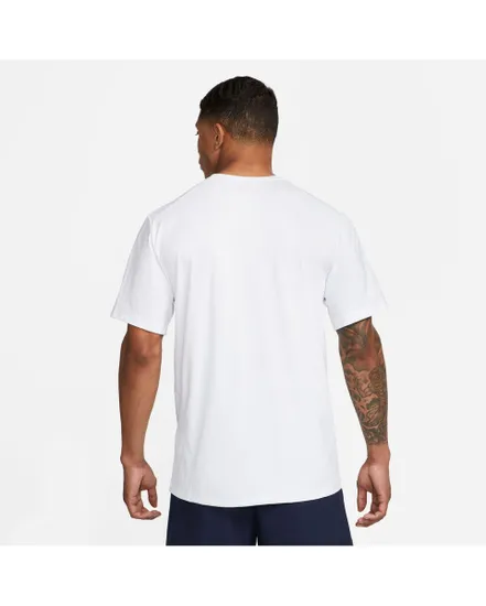 T-Shirt Homme M NK DF UV HYVERSE SS Blanc