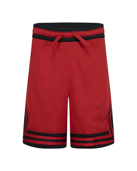 Short Enfant plus âgé 100% POLYESTER Rouge