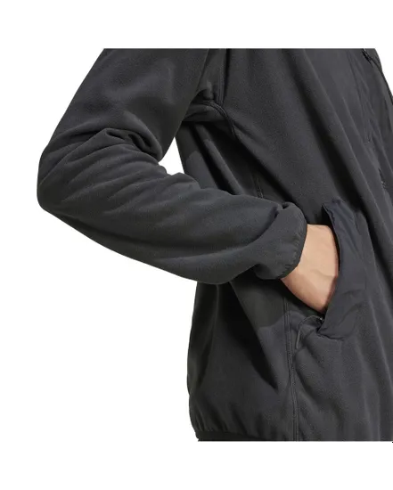 Polaire col zip Homme M CE Q4 HZ Noir