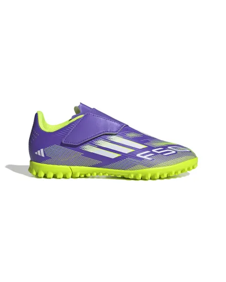 Crampons de football Homme F50 CLUB VEL TF J Violet