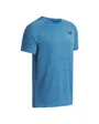 T-shirt Enfant UA TECH TEXTURED SS Bleu