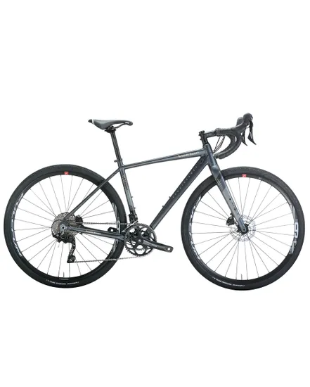 Vélo gravel Homme RENAISSANCE GRX400 2X10V Argent/Noir