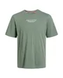 T-shirt manches courtes Homme JPRBLUARCHIE SS TEE CREW NECK NOOS Vert