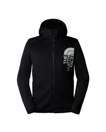 Sweat zip à capuche Homme M MERAK HOODIE Noir