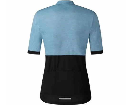 Maillot manches courtes Femme ELEMENTO Bleu Pervenche