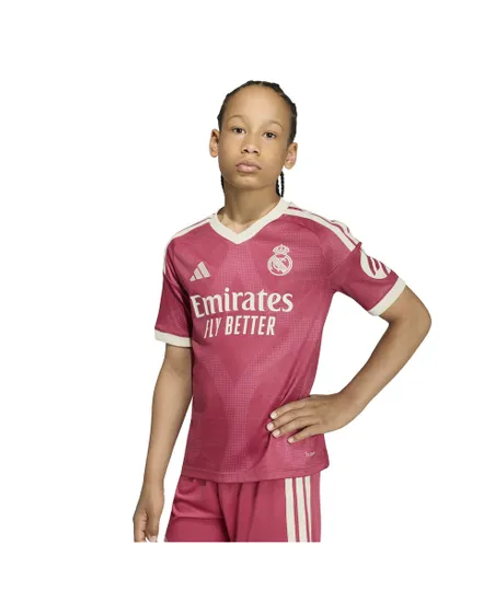 Maillot de football Enfant REAL 3 JSY Y Rose