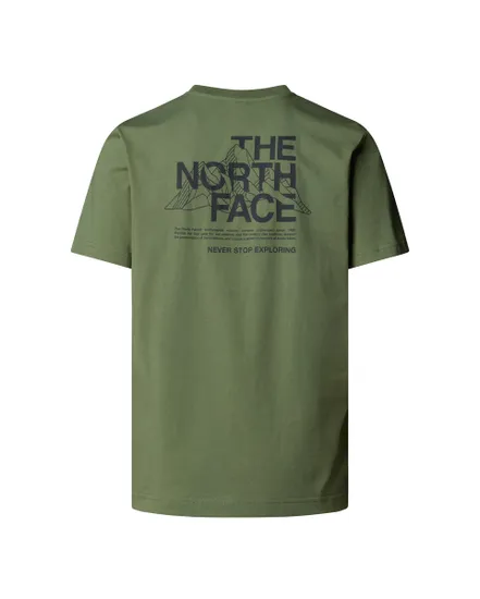 T-shirt Homme M MOUNTAIN SKETCH SS TEE Vert