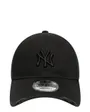 Casquette Homme New Era 9FORTY Wash Distress Noir
