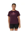 T-shirt Femme FUJITRAIL LOGO SS TOP Bordeaux