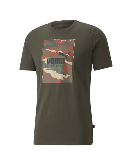 T-shirt manches courtes Homme FD BOX LOGO CAMO TEE Vert