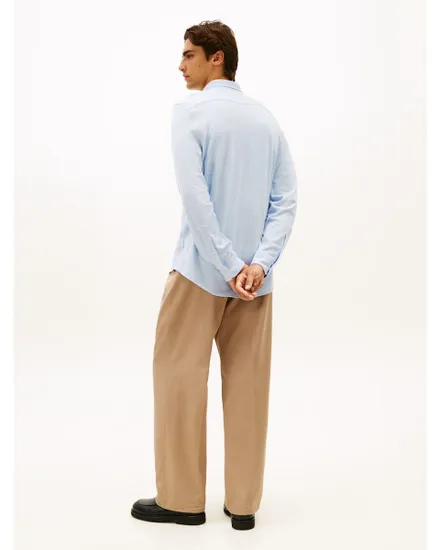 Chemise Homme KNIT PIQUE FEATHERWEIGHT SHIRT Bleu