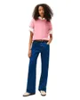 T-shirt col rond Femme REG LINEAR SS TEE Rose