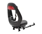 Porte-bébé à montage sur porte-bagages avec pieds YEPP JUNIOR BUDGET Noir