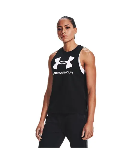 Débardeur Femme UA W LIVE SPORTSTYLE TANK Noir