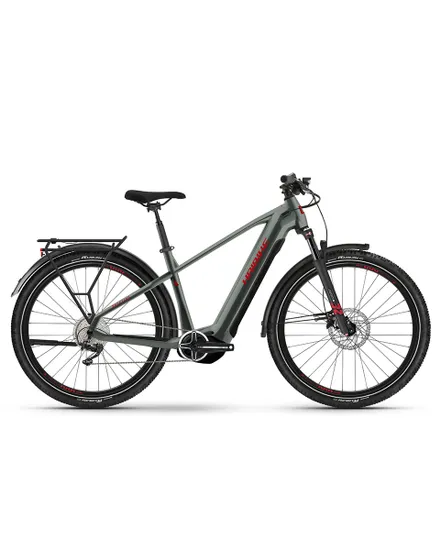 Vélo électrique trekking Unisexe TREKKING 5 HIGH Vert Acacia