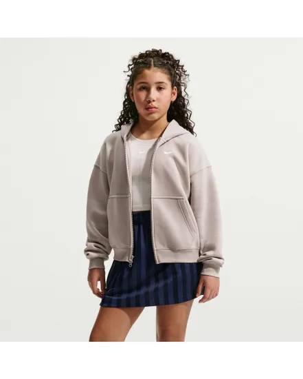 Sweat Enfant G NSW STUDIO FLC OS FZ HD Marron