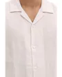 Chemise Homme SS Cmp Clr Sld Linen