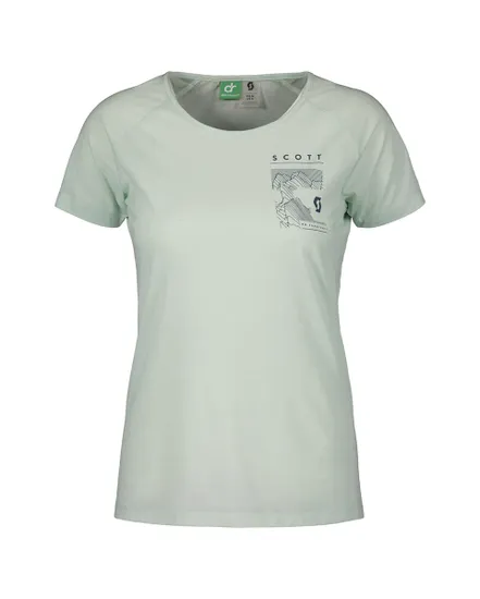 T-shirt manches courtes Femme DEFINED DRI Vert clair