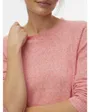 Pull Femme VMDOFFY LS O-NECK BLOUSE GA NOOS Rose