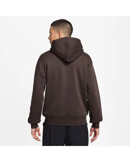 Sweat à capuche Homme M J BRK FLC PO Marron
