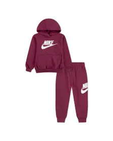 Ensemble de survetement Jeune enfant NKN CLUB FLEECE SET Bordeaux