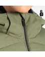 Doudoune à capuche Femme GLACIAL JACKET Vert