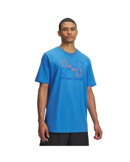 T-shirt Homme UA GL FOUNDATION UPDATE SS Bleu