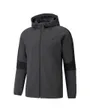 Sweatshirt Homme FD EVOCORE FZ HOODY Gris