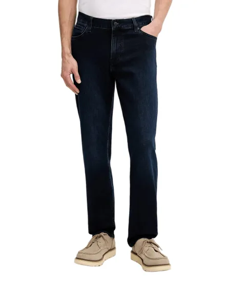 Jean Homme STRAIGHT DENTON LUX Blue Foncé
