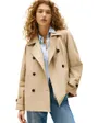 Trench Femme Tommy Hilfiger Coton Imperméable Court