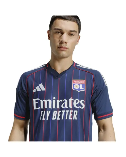 Maillot de football Homme OL A JSY Bleu