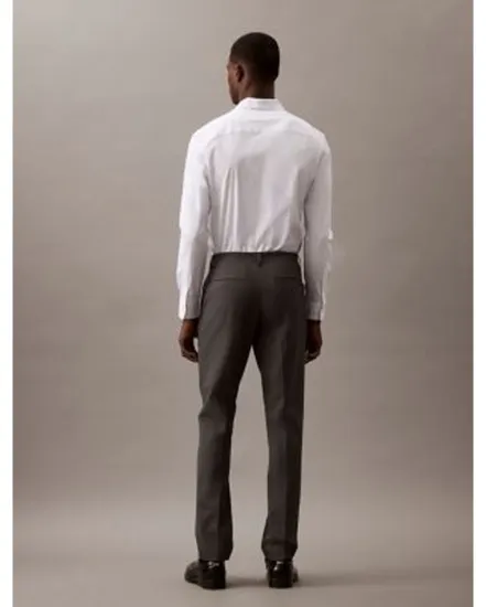 Chemise Homme LS SOLID STRETCH SLIM SHIRT Blanc Brillant