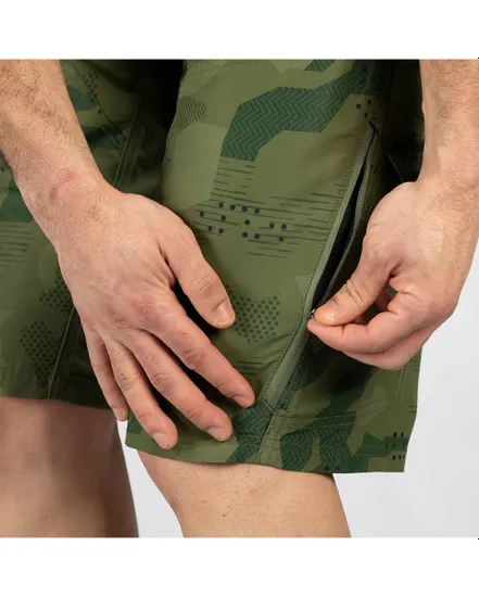 Short Homme HUMMVEE avec sous-short Vert