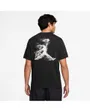 T-shirt Homme M J DF SPRT JDN SS CREW Noir