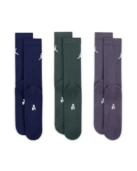 Lot de 3 paires de chaussettes U J ED CUSH POLY CREW 3PR 144 Multicolore