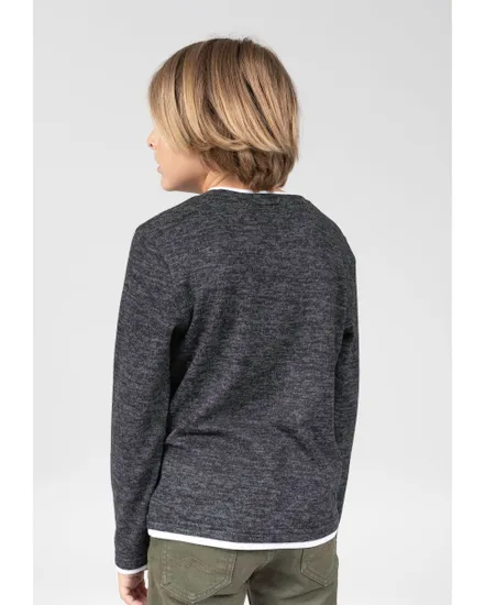 T-shirt manches longues Enfant MONAN TS B Gris
