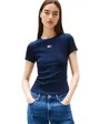 T-Shirt Femme TJW Slim Badge Rib Tee