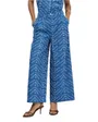 Pantalon Femme Chino Large Brodé