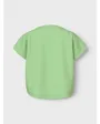 T-shirt manches courtes Enfant NKFVILMA CAPSL CROP TOP F1 NOOS Vert
