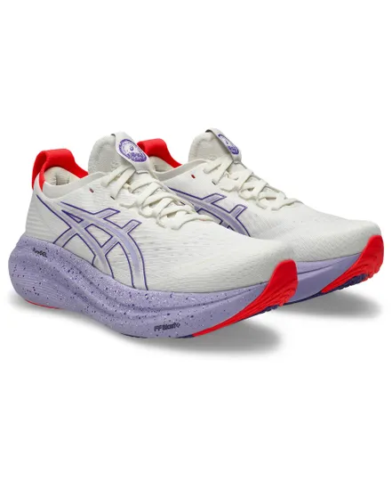 Chaussures de running Femme GEL-NIMBUS 27 TOKYO Beige