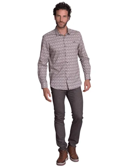 Chemise Homme CRESTVOLAND Taupe