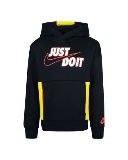 Sweat à capuhce manches longues Enfant B NSW LBR PO HOODY Noir