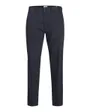 Pantalon coupe décontractée Homme JPSTKANE BARRET CHINO NOOS Bleu