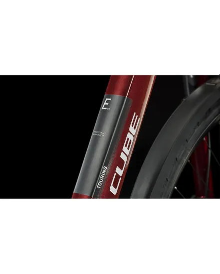 Vélo trekking TOURING EXC Rouge