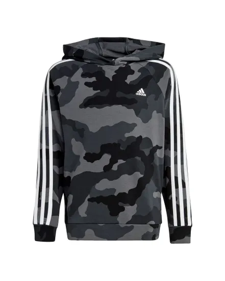 Sweat à capuche Enfant J BL CAMO FT HD Gris