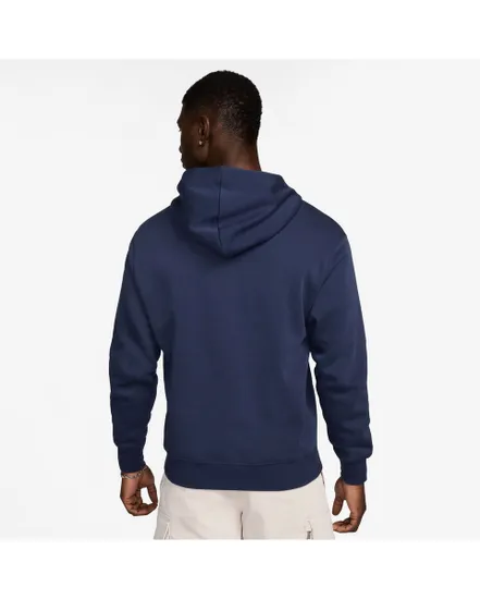 Sweat à capuche Homme M J BRKLN FLC PO Bleu