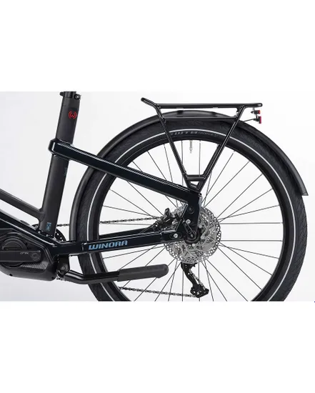 Vélo électrique trekking YAKUN 10 LOW STEP Bleu Marine