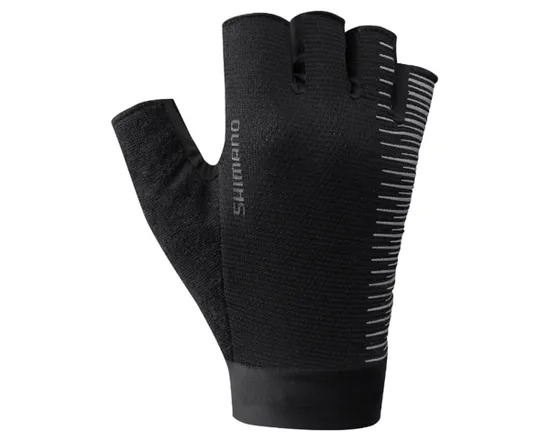 Gants courts - SCOTT Aspect Gel - noir décor rayures grises