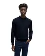 Pull col boutonné Homme BONO-L Noir