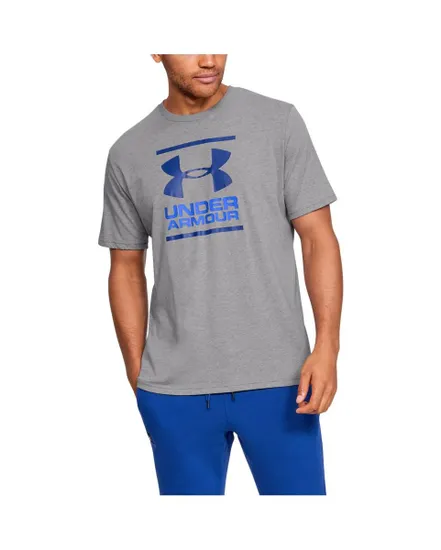 Tee-shirt homme Under Armour Sportstyle LC SS rouge en coton Rouge